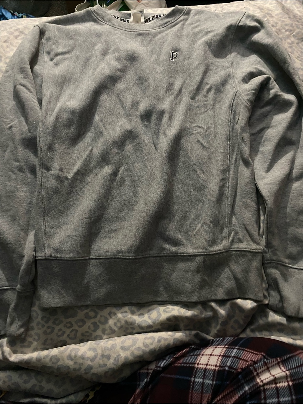 Victoria's Secret Gray Pullover Sweatshirt